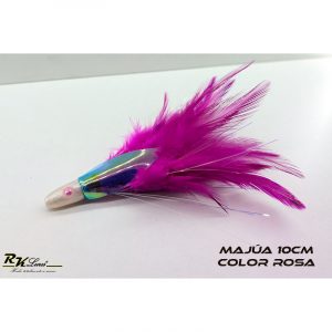 Señuelo Plumero Majúa de 10cm color Rosa