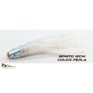 Señuelo Pulpito Bonito de 12cm color Perla