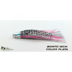 Señuelo Pulpito Bonito de 12cm color Plata
