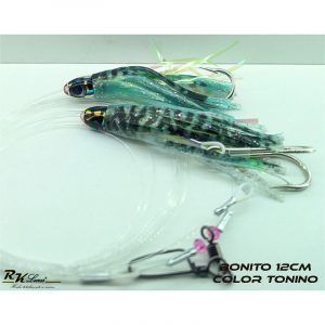 Tándem de Dos pulpitos Bonito de 12cm color Tonino