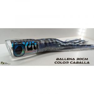 Señuelo Ballena de 30cm color Caballa