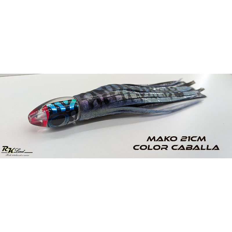 Señuelo Mako de 21cm color Caballa
