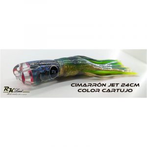 Señuelo Cimarrón jet de 24cm de Abalón natural color Cartujo