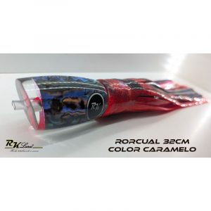 Señuelo Rorcual de 32cm de Abalón natural color Caramelo