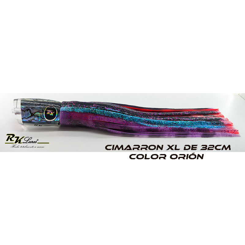 Señuelo Rorcual de 32cm de Abalón natural color Orión - Imagen 2