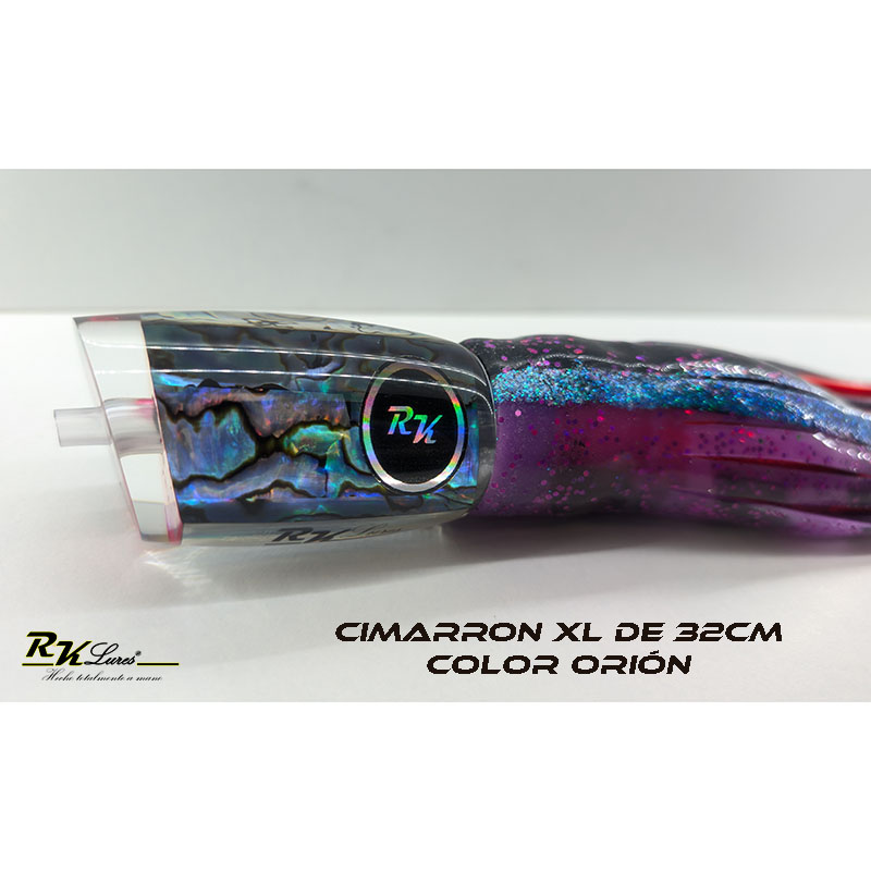 Señuelo Rorcual de 32cm de Abalón natural color Orión - Imagen 3