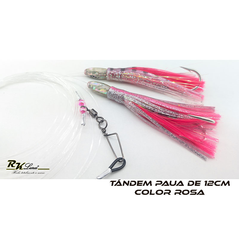Tándem de Dos pulpitos Paua de 12cm de Nácar auténtico color Plata - Imagen 3