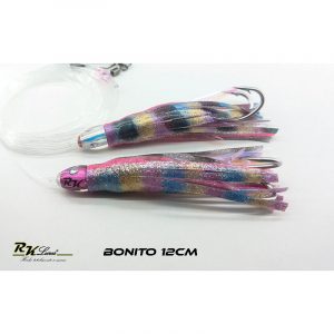 Tándem de Dos pulpitos Bonito de 12cm color Arcoíris